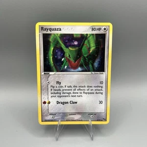 2006 Pokemon TCG Rayquaza 3/17 Holo Rare Promo Pokemon Pop Series 1 - Picture 1 of 2