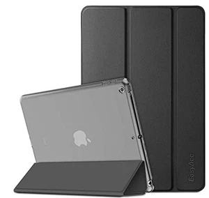 EasyAcc Custodia in Pelle Nera per iPad 7/8a Generazione 2019/2020 10,2 Pollici - Nero - Foto 1 di 4