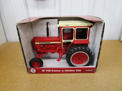 Tractor International IH 756 cabina Hiniker 1/16 Ertl diecast granja caja de juguetes Z Foto 1 de 4