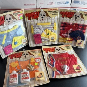 5x Lil Pooch Stop Fashions For Pound Puppies Scooby Doo Wrinkles Totsy New - Picture 1 of 13