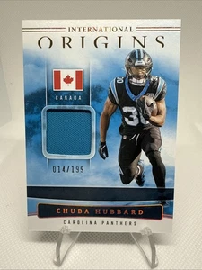 Panini Origins Chuba Hubbard International Origins 2025 #IO-CHD Panthers/199 - Imagen 1 de 2