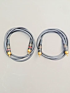 Linn Black Analogue 2 RCA Interconnects Pair - 1.2m - Used Condition - Picture 1 of 6
