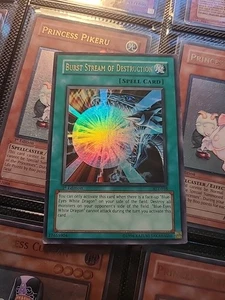 Yugioh Singles - Burst Stream of Destruction - Ultra Rare - AST-038 1st Edition - Picture 1 of 6