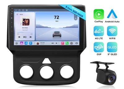 Radio estéreo para automóvil Eonon DGRMX6S2 6+64 Android Auto 9" CarPlay para Dodge RAM 13-18 Foto 1 de 4