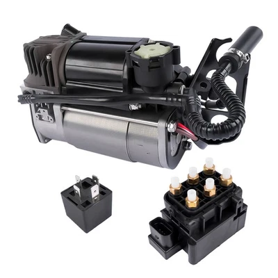 Kompressor Luftfederung + Ventil Für Audi Q7 4L Bj. 2006-2015 3.0 TDI 4L0698007 - Bild 1 von 4
