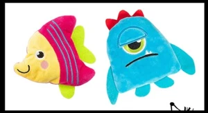 Mix 2er Set ZUFÄLLIGES bewegliches Sand gefülltes Plüschtier - sensorischer Stressball - - Bild 1 von 9