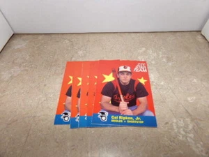 5 CT LOT OF CAL RIPKEN JR 1986 FLEER ALL STAR CARDS ORIOLES HOF 2007 - Bild 1 von 1