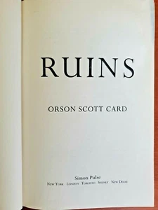 Pathfinder #2: Ruins by Orson Scott Cart - Hardcover - Imagen 1 de 7