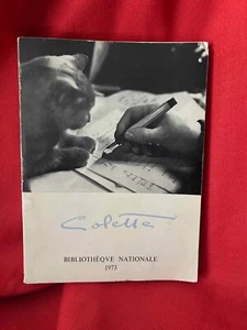 COLLETTE (Catalogue d’exposition) - Colette. Paris, Bibliothèque Nationale, 1973 - Imagen 1 de 7