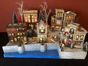 WATERFRONT CITY DISPLAYPLATTFORM FÜR CIC DEPT 56 DÖRFER, NEU, KOSTENLOSER VERSAND - Bild 1 von 10