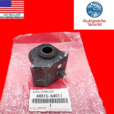 GENUINO TOYOTA 2012-2017 PRIUS V BARRA ESTABILIZADORA DELANTERA DERECHA BUJE 48815-64011 Foto 1 de 3