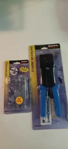 Platinum EZ-RJPRO HD Crimp Tool 100054C with Cat 6 Connectors, - Picture 1 of 2