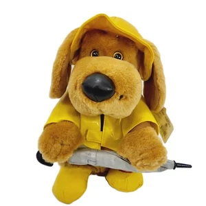 Perro de peluche musical animado "Cantando bajo la lluvia" Beverly Hills Teddy Bear Co. - Imagen 1 de 18