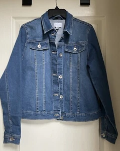 The Children’s Place Girl’s Denim Jacket Blue Cotton Blend Size XXL 16 - Picture 1 of 23