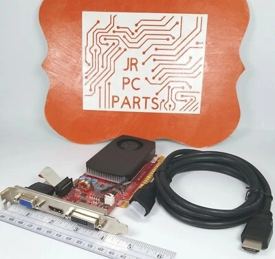 Nvidia MSI GT 720 1GB VGA DVI HDMI Cable Windows 10 Video Graphics Card - Image 1 of 4