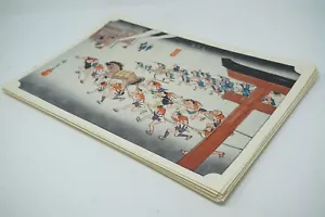 Utagagawa Hiroshige 53 Reprint Collection Machineprints from Kyoto Japan 0630C4 - Picture 1 of 13