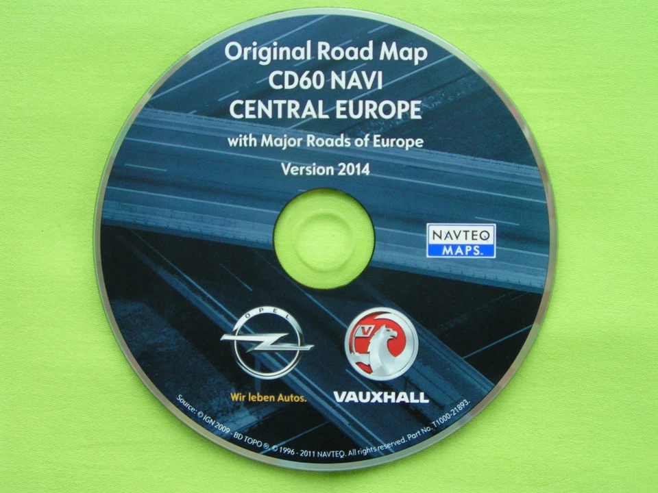 NAVIGATION OPEL CD 60 NAVI CD 80 NAVI ÖSTERREICH ALPEN + EU 2014 ANTARA CORSA D - Bild 1 von 1