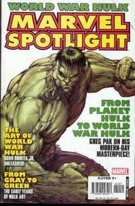 Marvel Comics MARVEL SPOTLIGHT WORLD WAR HULK (2007) File Photo - Picture 1 of 1