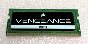 CORSAIR - VENGEANCE DDR5 SODIMM (1x8GB) DRAM LAPTOP MEMORY -BLACK - Picture 1 of 11