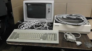 PRINCETON SR-12 GRAPHIC SYSTEMS Monitor & Tastatur, OHNE DRUCKER! For parts/Repair - Bild 1 von 11