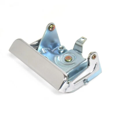 Manija de liberación de pestillo de puerta trasera para camioneta Ford serie F 80-86, cromo F150 F250 Foto 1 de 4