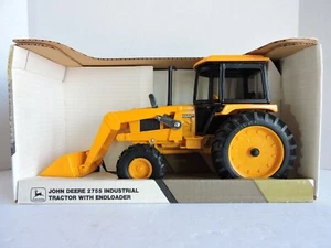 1991 VTG John Deere Ind Tractor/Endloader No. 2755 Ertl Diecast NEW in ORIG BOX - Picture 1 of 11