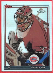 2002-03 Topps cromo Patrick Roy reimpresión refractores #6 Patrick Roy/1991-92 Topps - Imagen 1 de 2