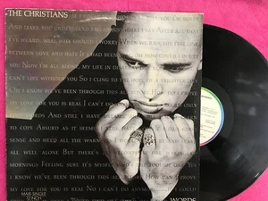The Christians LP Vinyl Words - Picture 1 of 4