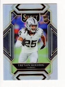 2021 Panini Select Football Tre'von Moehrig Rooke Club Level Silver Prizm - Foto 1 di 2