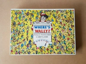Vintage 1991 Where's Wally? Wally Watcher Card Game Martin Handford Croner  - Bild 1 von 12