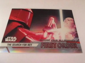 Star Wars Chrome Perspectives "THE SEARCH FOR REY" #CF-8 Trading Card - 2020 - Picture 1 of 2