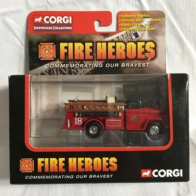 Corgi Fire Heroes 1966 GMC Fire Pumper CS90009 Chicago FD 2002 NEW - Image 1 of 4