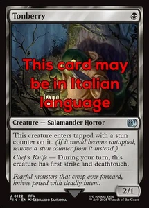 MTG TONBERRY FOIL EXC - TOMBERRY 122 - FIN - MAGIC - Picture 1 of 1