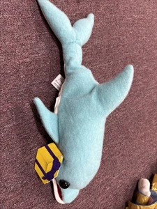 Marioneta de mano Bonnie Erickson Talking Dolphin de colección rara - Imagen 1 de 11