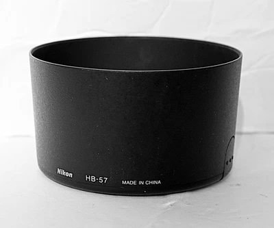 NIKON HB-57 Lens HOOD – Compatible w/ AF-S DX NIKKOR 55–300mm f/4.5–5.6G ED VR - Image 1 of 4