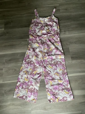 Conjunto floral Sonoma XS Pj para mujer 100 % algodón Foto 1 de 4