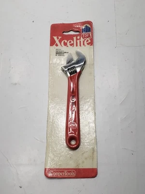 XCELITE Adjustable Wrench 6 Inch Cushion Grip USA 46CGV 152mm CooperTools - Image 1 of 4