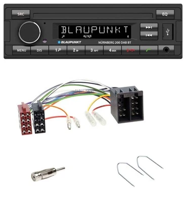 Blaupunkt USB DAB MP3 Bluetooth Autoradio für Mercedes E-Klasse W210 1995-2002 - Bild 1 von 4