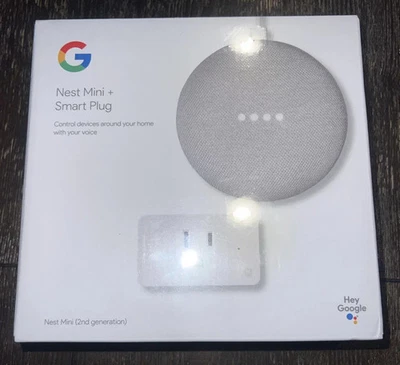 NEW Google Assistant Nest Mini + Smart Plug - Image 1 of 4
