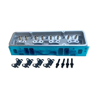 NEW ENGINE ALUMINUM BARE ANGLED CYLINDER HEAD FOR SMALL BLOCK SBC 350 CHEVY 5.7L Foto 1 de 4