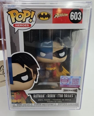 Funko POP! Batman/Robin (Tim Drake) #603 LE 1200 con protector - Envío gratuito  Foto 1 de 4