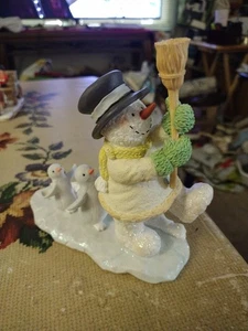 Russ Berrie Ice Sculptures “Marching In A Winter Wonderland. 21368.   5” - Picture 1 of 12