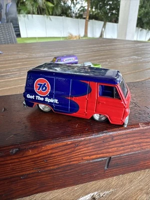 Hot Wheels Dodge A100 — Get The Spirit 76 — ПОЧТИ КАК НОВАЯ — винтажный фургон Real Riders - Изображение 1 из 4