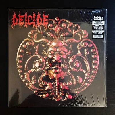 DEICIDE -  CENTURION EDITION Metallic White & Red Vinyl LP Heavy Metal Rock - Image 1 of 4