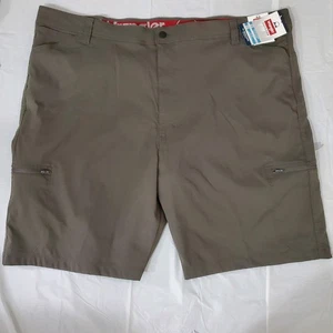 🩳 Neu mit Etikett Wrangler Gr. 48 Outdoor All Terrain Cargo 10" Schrittlänge Shorts dunkelgrau grau - Bild 1 von 7