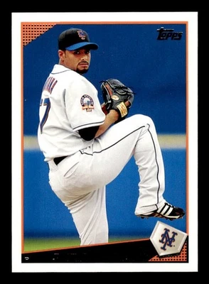 2009 Topps #310 Johan Santana - Image 1 of 2