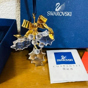 Swarovski 2004 Christmas Ornament mit Stechpalme und Garantie 203080 TOP Japan - Bild 1 von 9