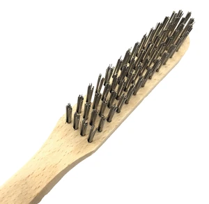 Osborn Hand Wire Brush 4-Row. Top Quality. 4013349510297 - Picture 1 of 5