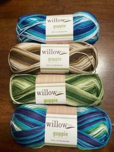 Willow Yarns ~ GUPPIE ~ 100% Dralon 3.5oz / 100g / 284yd / 260m - Picture 1 of 16