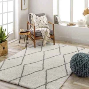 Area Rugs Bristow Modern Ivory Area Rug - Picture 1 of 8